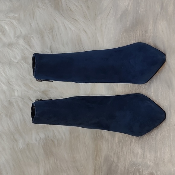 Marc Fisher LTD. Women's Mayae Suede Pointed Toe High-Heel Booties - Picture 5 of 9